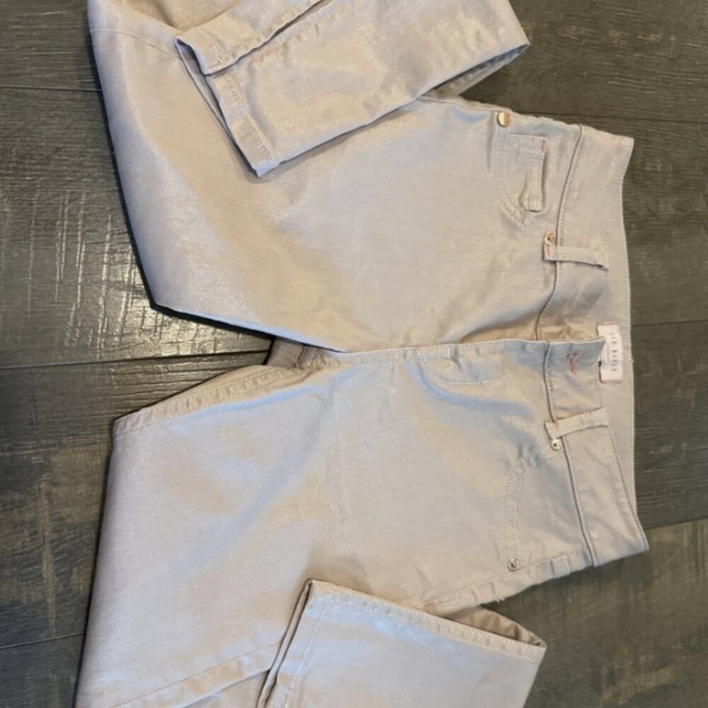 Ted Baker Paris Skinny Wax Finish Jeans Size 25 Pink